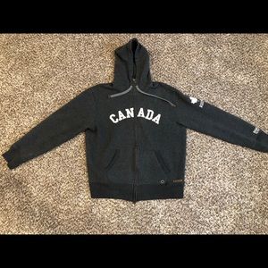 Roots Canada Men’s Hooded Sweatshirt - Large